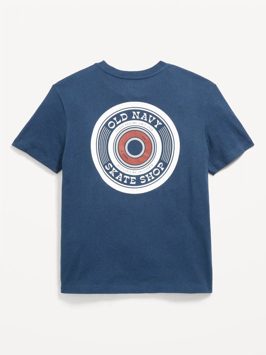 Short-Sleeve Logo-Graphic T-Shirt for Boys