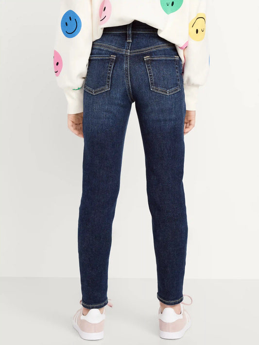 High-Waisted Rockstar 360° Stretch Jeggings for Girls