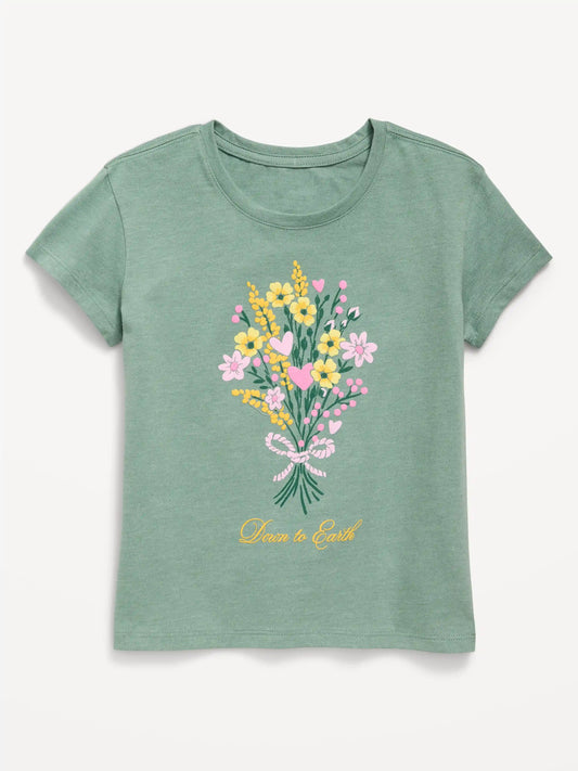 Short-Sleeve Graphic T-Shirt for Girls