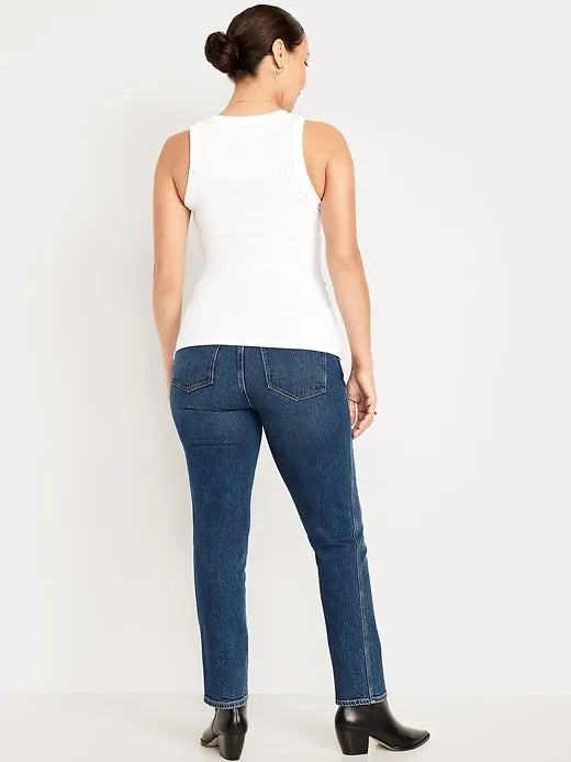 Maternity Full-Panel Vintage Slim Jeans