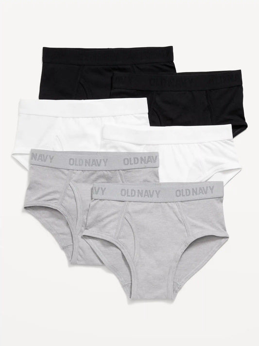 Underwear Briefs Variety 6-Pack for Boys