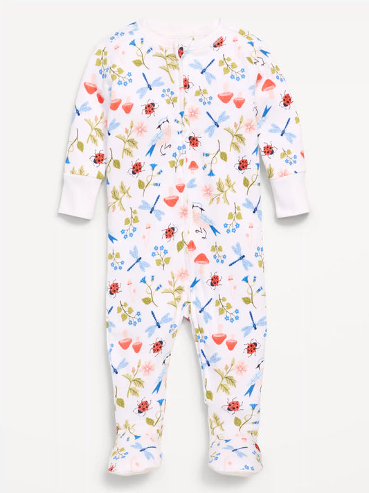 Snug-Fit 2-Way-Zip Sleep & Play Footed One-Piece for Baby