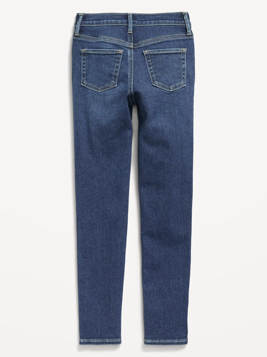 High-Waisted Rockstar 360° Stretch Jeggings for Girls