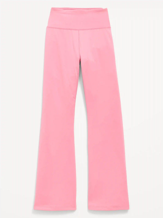 High-Waisted StudioSmooth Flared Leggings for Girls