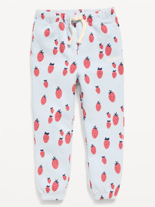 Printed Logo Jogger Sweatpants for Toddler Girls