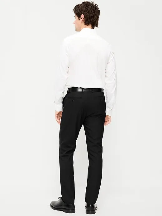 Slim-Fit Twill Dress Pants