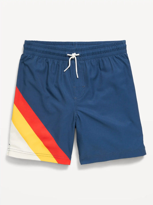 Printed Swim Trunks for Boys