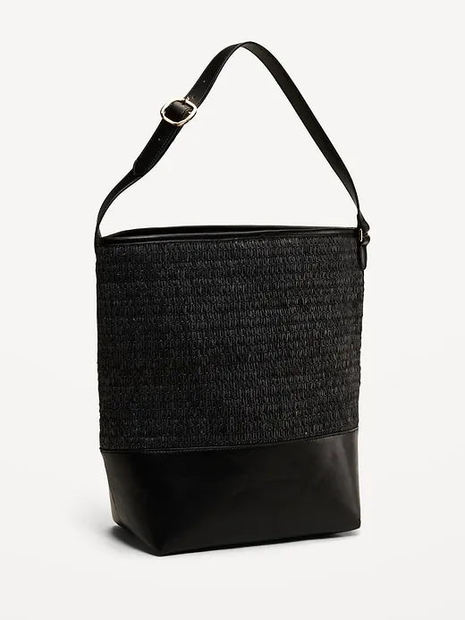 Large Preppy Bucket Bag
