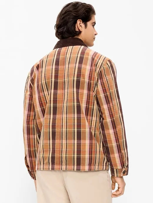 Loose Canvas Workwear Jacket
