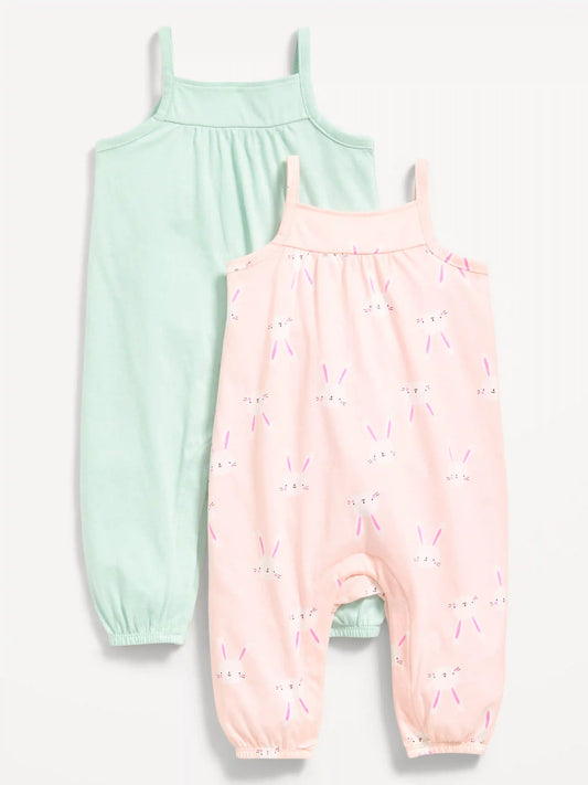 Sleeveless Jumpsuit 2-Pack for Baby