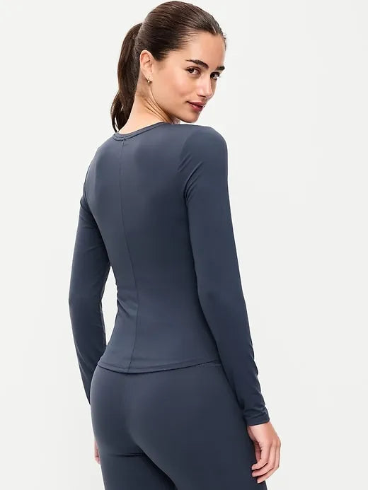StudioSmooth Long-Sleeve Base Layer Top