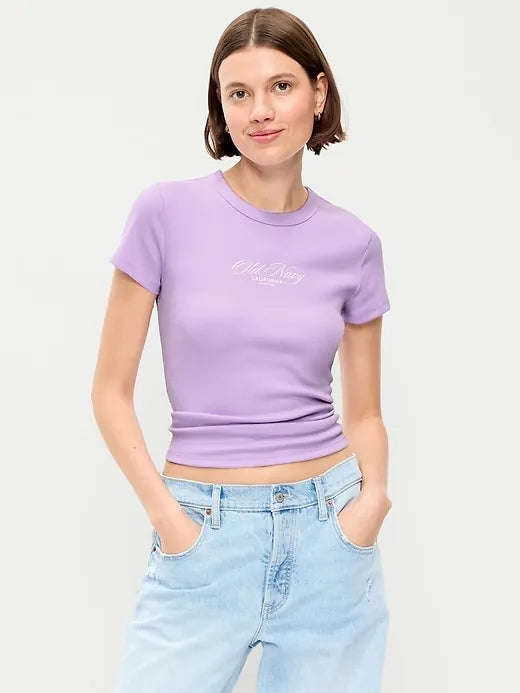 Logo-Graphic Snug T-Shirt