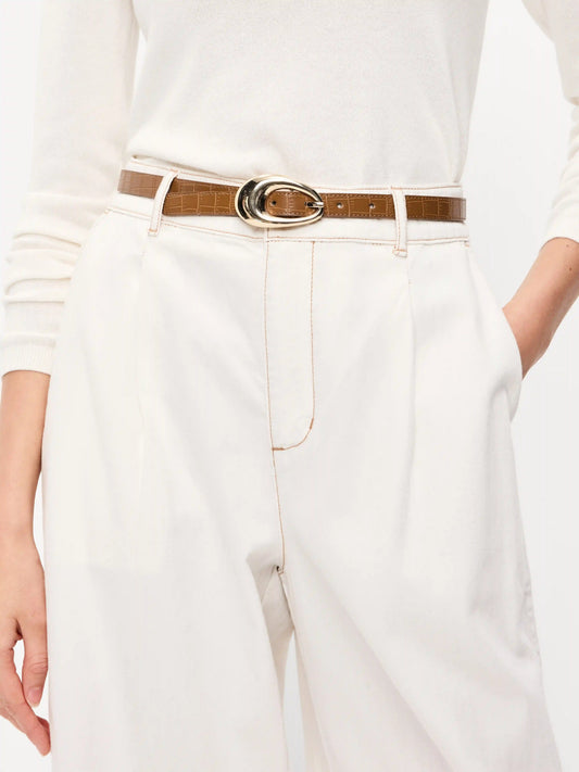 Sculptural Buckle Belt
