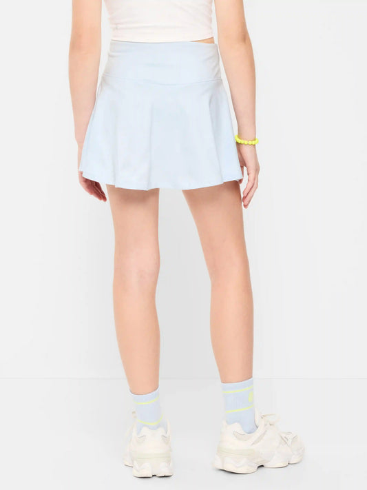 High-Waisted Skort for Girls