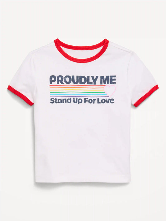 Short-Sleeve Unisex Graphic T-Shirt for Toddler