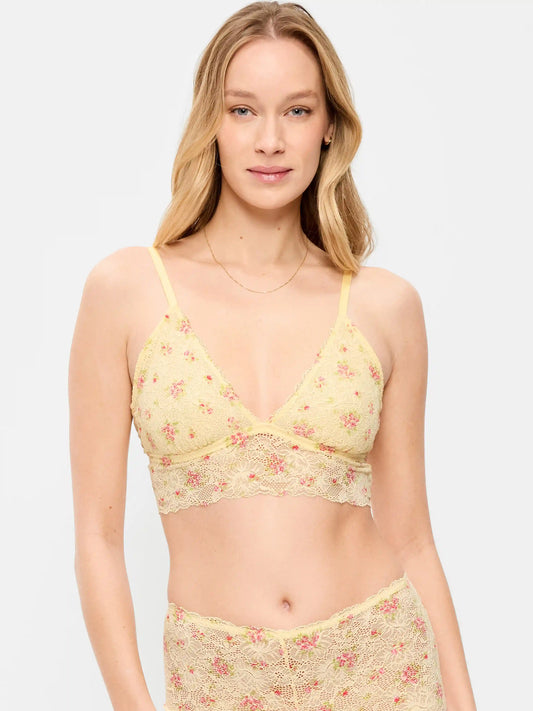 Lace Longline Bralette