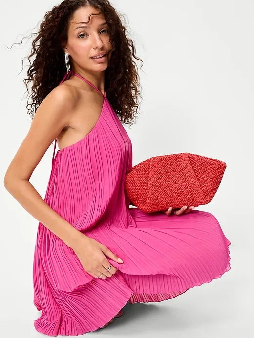 Raffia Frame Shoulder Bag