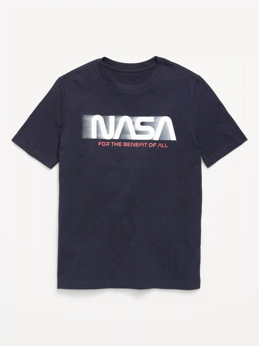 NASA Gender-Neutral Graphic T-Shirt for Kids