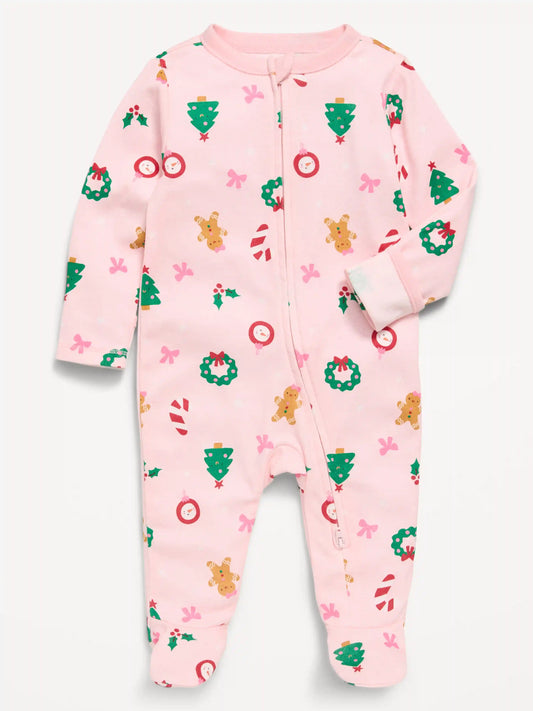 2-Way-Zip Sleep & Play Footed One-Piece for Baby