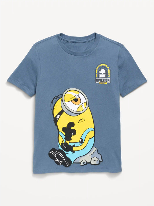 Minions™ Gender-Neutral Graphic T-Shirt for Kids