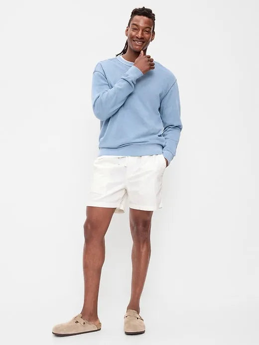 Twill Jogger Shorts -- 5-inch inseam