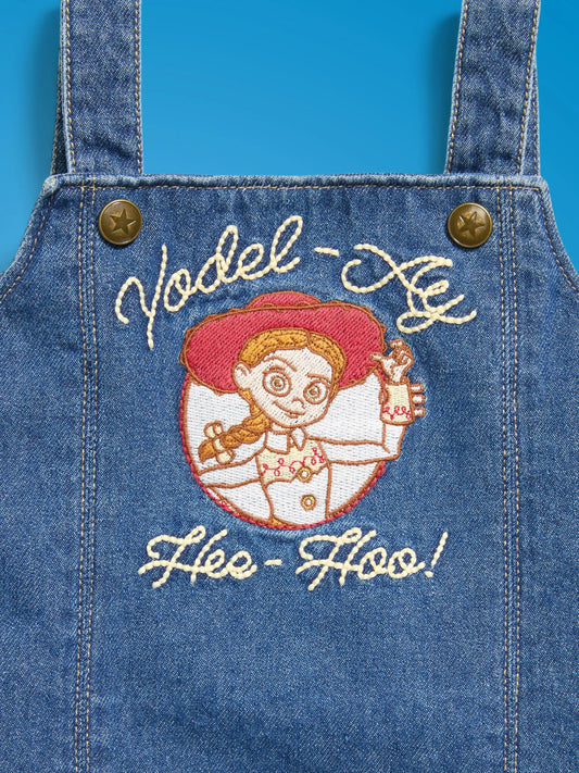 Old Navy x Pixar Toy Story Western Denim Dress for Toddler Girls
