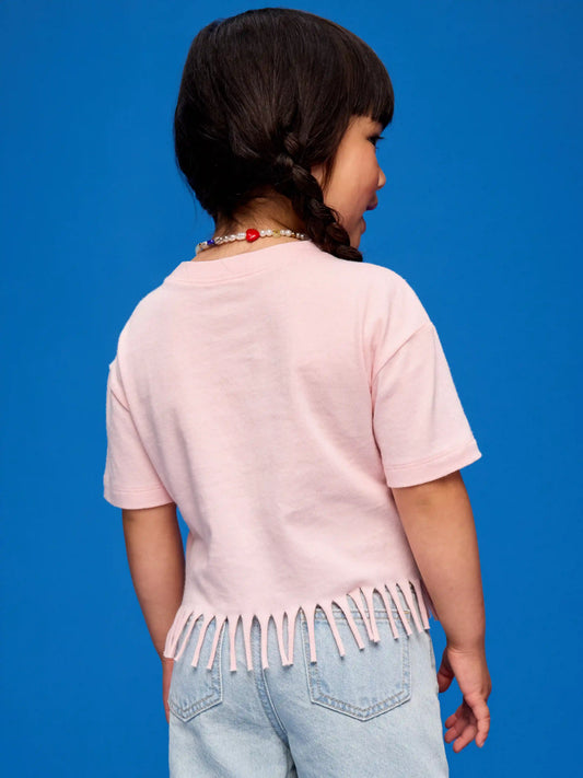 Old Navy x Pixar Toy Story Graphic Fringed-Hem T-Shirt for Toddler Girls