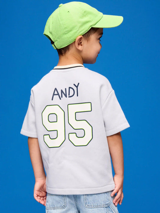 Old Navy x Pixar Toy Story Oversized Baseball Jersey Sweatshirt for Toddler Boys