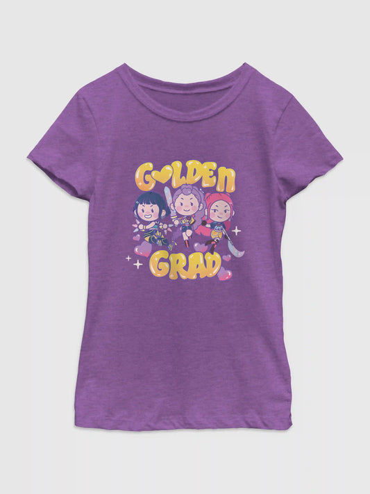K-Pop Demon Hunters Golden Grad Graphic T-Shirt