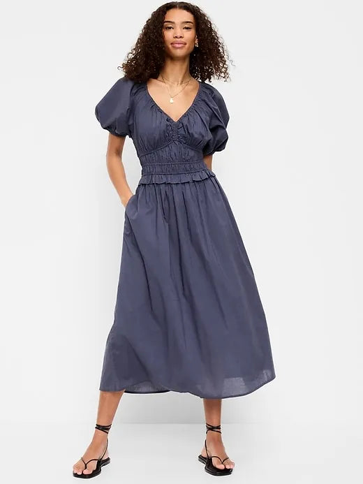 Fit & Flare Prairie Midi Dress