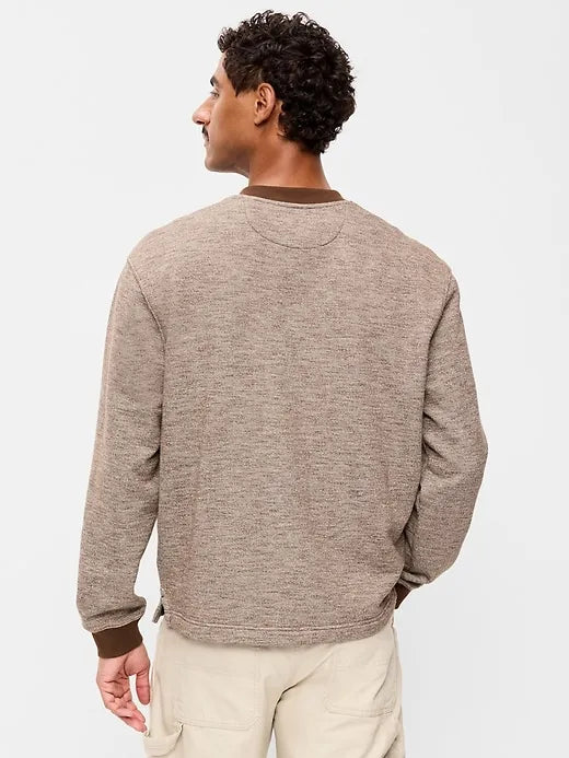 Workwear Fleece Henley T-Shirt