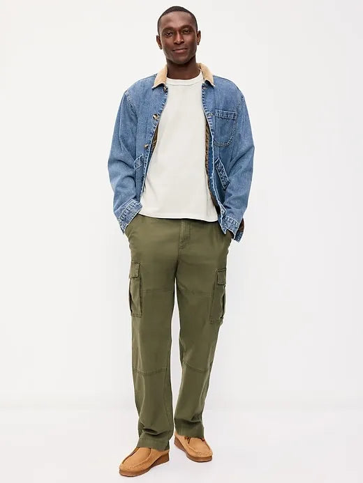 90's Loose Lived-In Cargo Pants