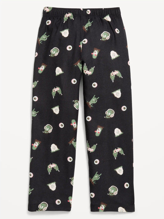 Printed Flannel Pajama Pants for Boys