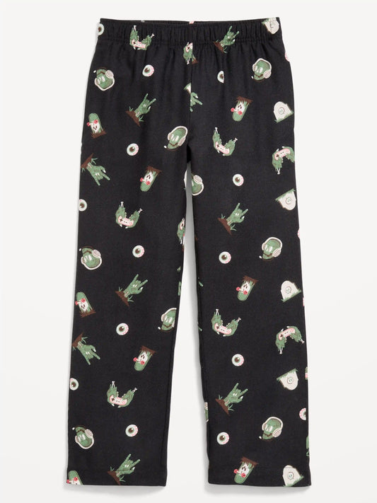 Printed Flannel Pajama Pants for Boys