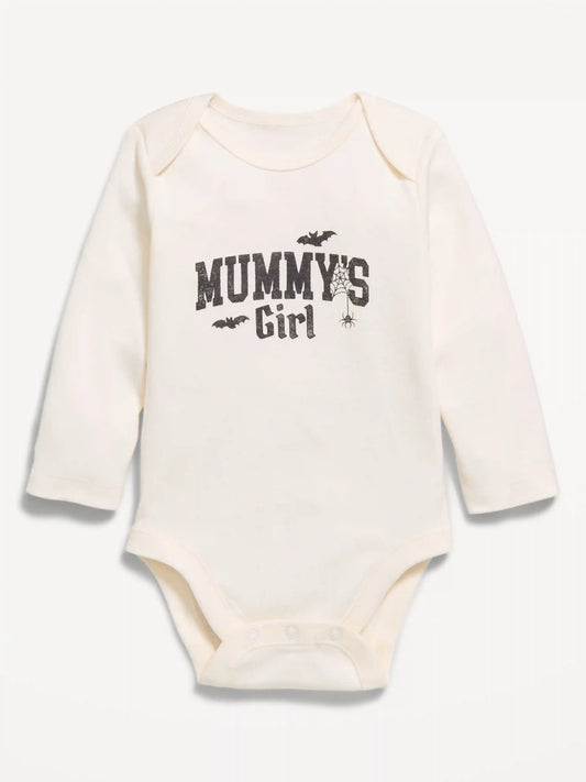 Long-Sleeve Graphic Bodysuit for Baby