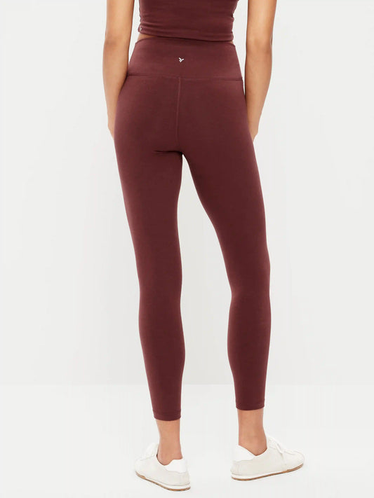 High-Waisted PowerChill 7/8 Cotton Leggings