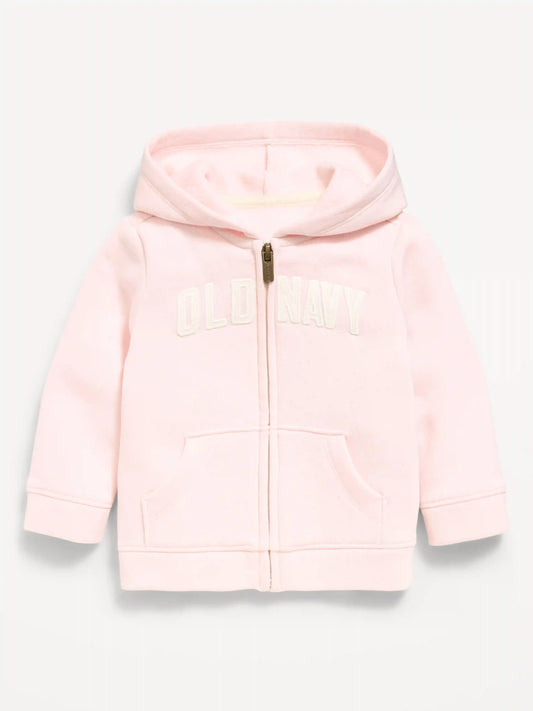Logo Graphic Zip Hoodie for Baby
