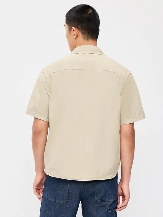 Loose Popover Work Shirt