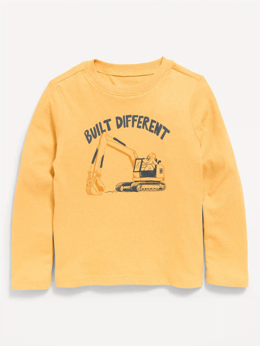Long-Sleeve Graphic T-Shirt for Toddler Boys
