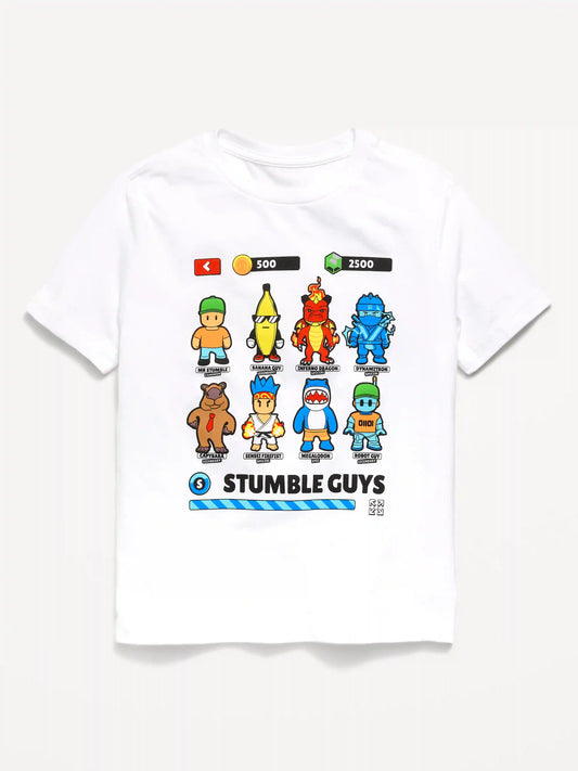 Stumble Guys™ Gender-Neutral Graphic T-Shirt for Kids