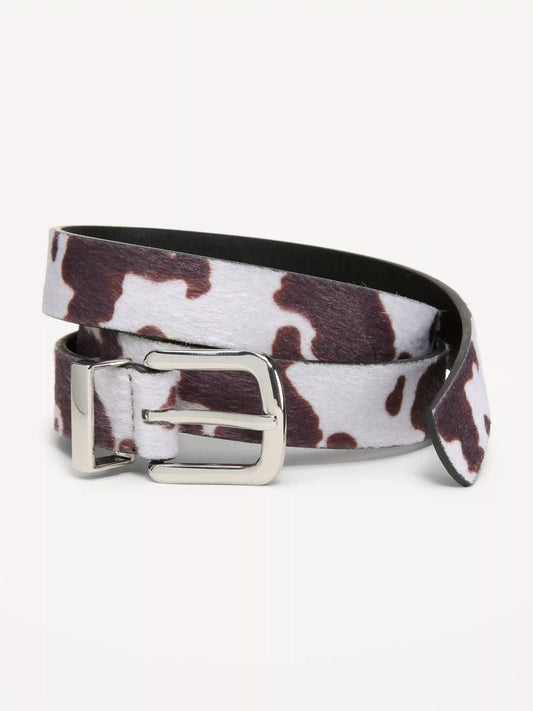 Classic Pony Hair Belt