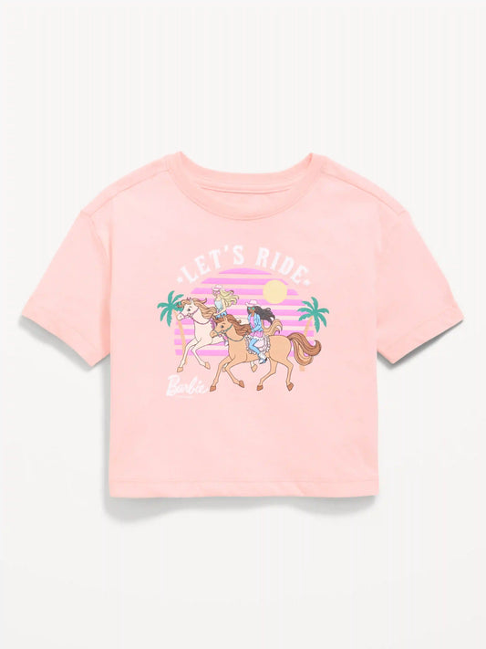 Barbie™ Boxy Graphic T-Shirt for Toddler Girls