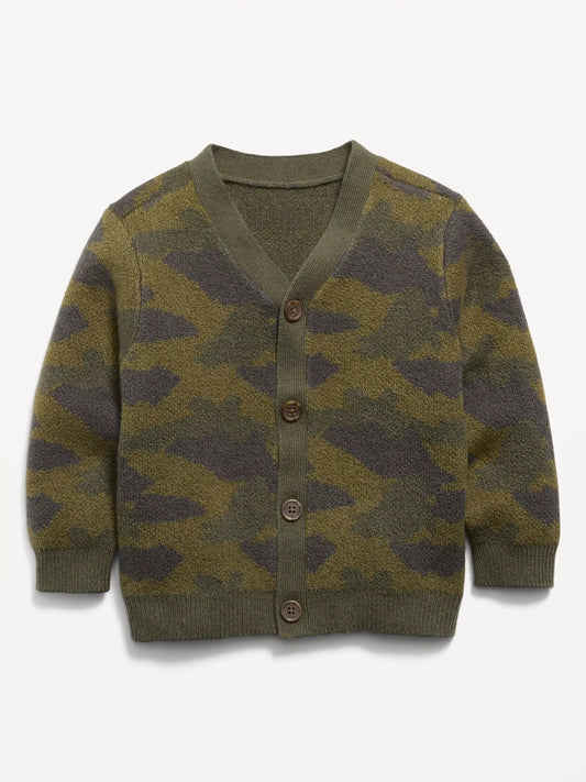 SoSoft Oversized Cardigan Sweater for Toddler Boys