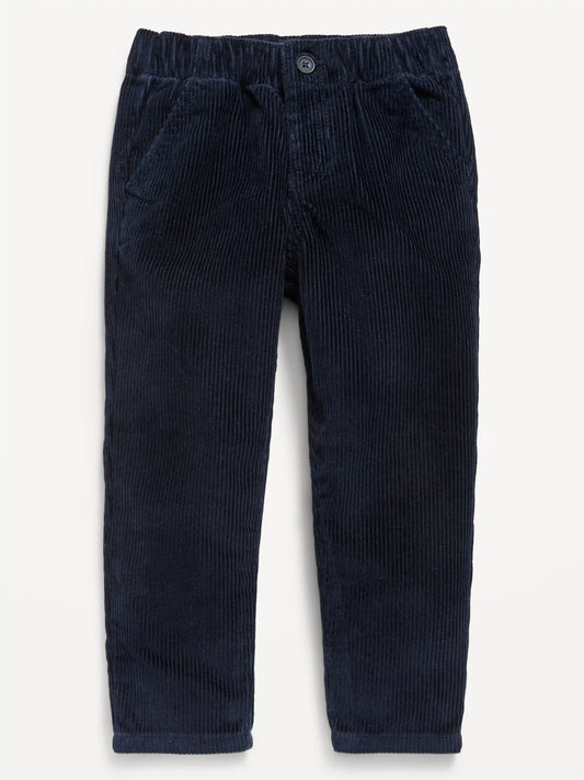 Tapered Pull-On Corduroy Pants for Toddler Boys