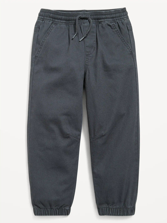 Barrel-Leg Twill Pants for Toddler Boys