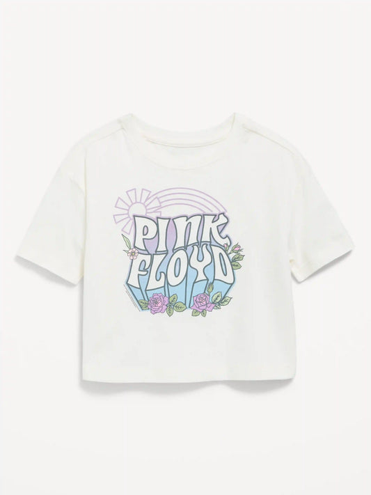 Pink Floyd™ Boxy Graphic T-Shirt for Toddler Girls