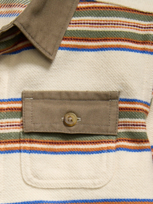 Long-Sleeve Utility Pocket Shirt for Toddler Boys
