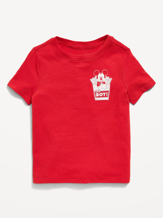 Old Navy x Disney Mickey Mouse Unisex Logo-Graphic T-Shirt for Toddler