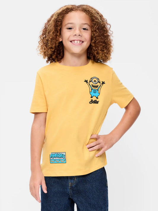 Minions™ Gender-Neutral Graphic T-Shirt for Kids