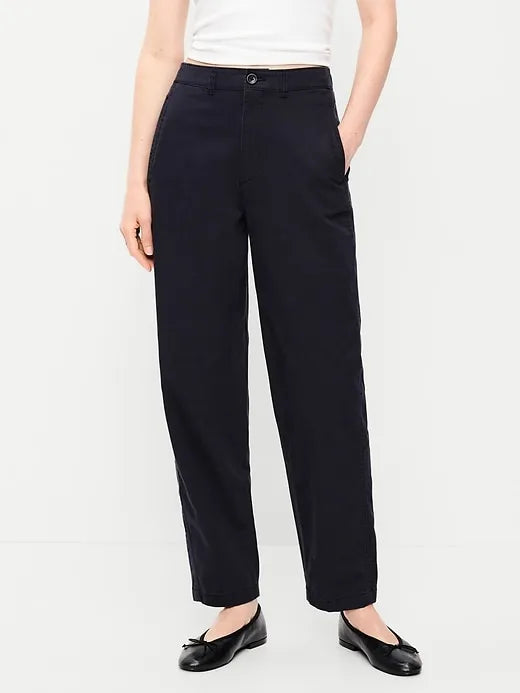 High-Waisted OGC Chino Tapered Straight Pants